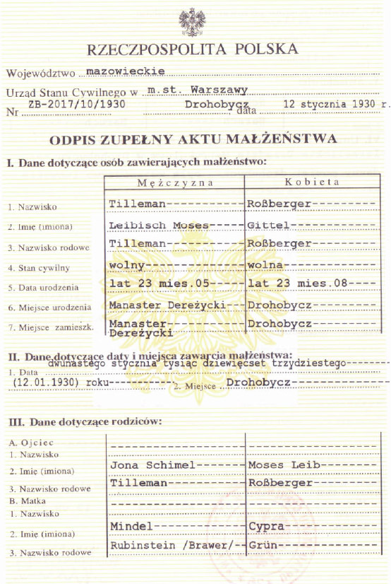 marriage certificate lieb tilleman1